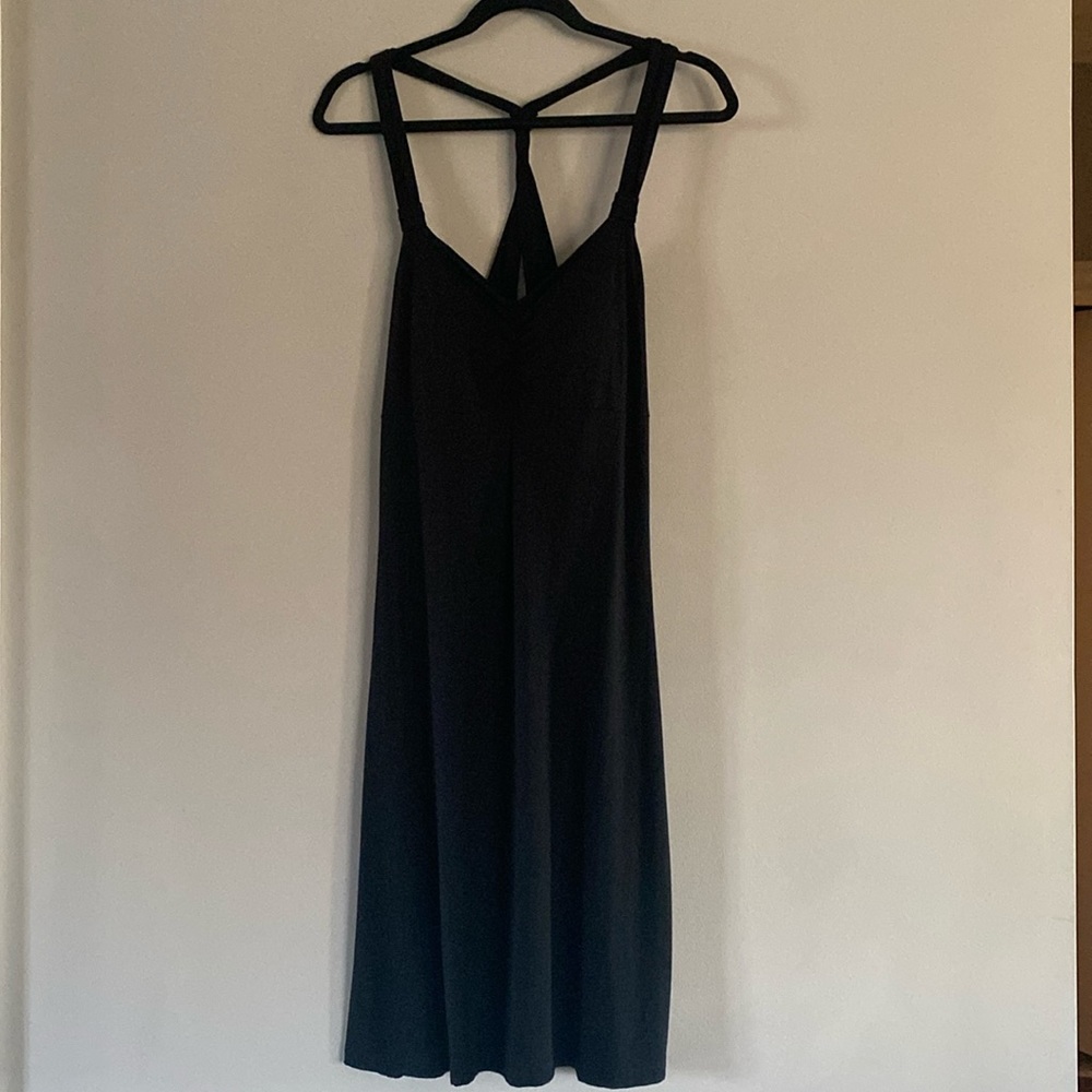 Dakini black dress with built in bra